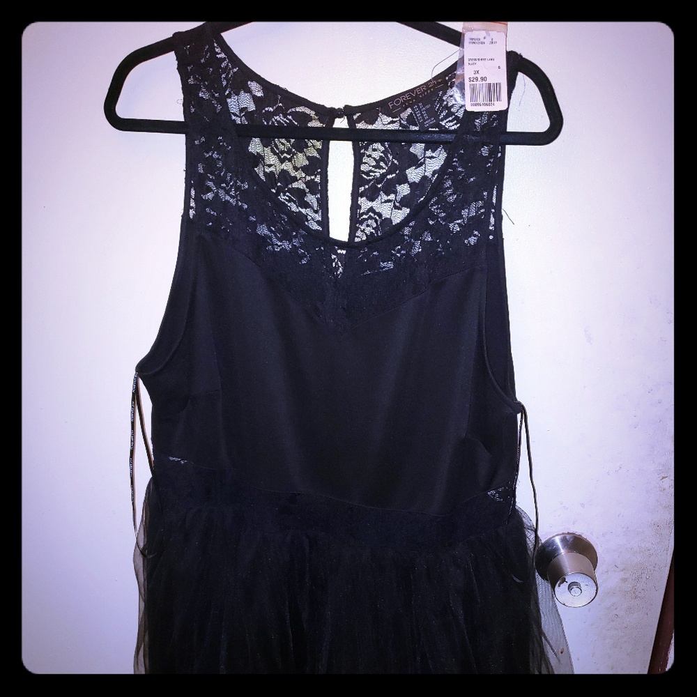 Black forever 21+ dress